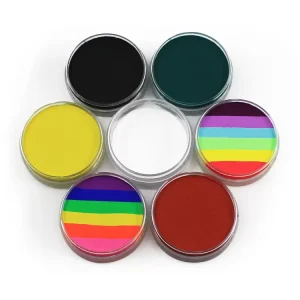 Vegan Cruelty Free Non Toxic High Pigment Palette for Professional Artists Stage Film Cosplay Body Art Tools Body Face Paint