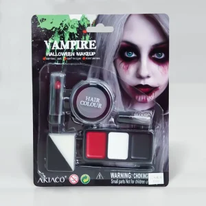 Vegan Face & Body Paint Pigment Non-Toxic Water Based Halloween Vampire Makeup Painting Kit