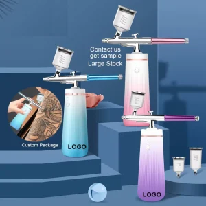 Versatile Electric Portable Compressor Spray Gun Tattoos Nail Art Tint Dye Eyebrow Makeup Painting Sprayer Airbrush Machine
