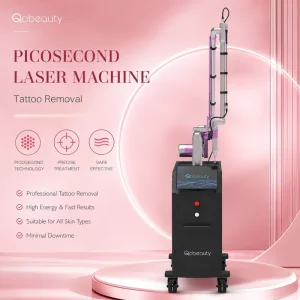 Vertical Pico Shining Laser Machine Professional Nd YAG Tattoo Spot Removal Laser 532/1064nm Wavelengths for
