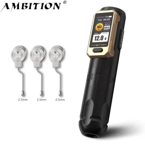 Vibe 2.5 3.5 4.0 4.5mm Stroke Brushless Motor Professional Direct Drive Wireless Tattoo Pen Machine for Artist Body Art