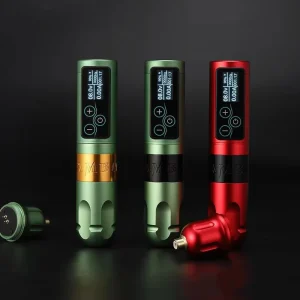 Vibe 2400mAh Brushless Motor Professional Electric Tattoo Gun Wireless Tattoo Pen Machine for Body Art