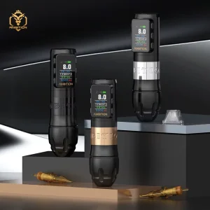 Vibe Max 1800mAh 2.5 3.5 4.0 4.5mm Stroke Brushless Motor Professional Wireless Tattoo Pen Machine for Artists Body Art