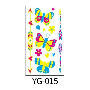Vibrant Neon Body Art Custom Neon Tattoo Designs for Festivals Featuring Glowing Uv Glow Tattoos