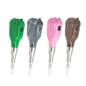 Vietnam Hot Pink LCD Screen PMU Pen Microblading Machine Kit Wireless Ombre Brows Tattoo Eyebrow Supplies Makeup Tools