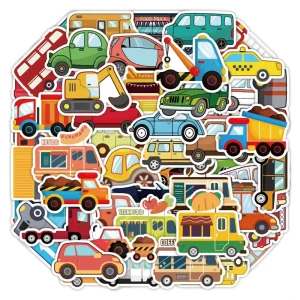 Vinyl Sticker Sheet Fashion Decoration Self Adhesive Kiss Cut Waterproof Cartoon Custom Clear Soft Promotional Gifts Digital