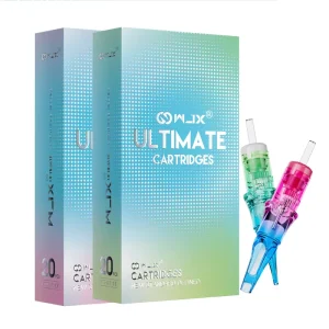 WJX ULTIMATE Cartridges Needles 0.3MM 5mm Taper(RL) Round Liner Box of 20