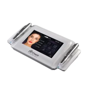 WSQ Artmex V8 Digital Semi Permanent Makeup Tattoo Machine for Professional Use with 2 Hand Pieces