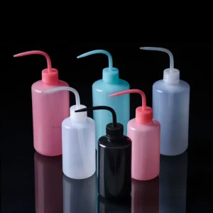 Wash Bottle 500ml Safety Bottles Watering Tools With Narrow Mouth Plastic Tattoo Squeeze Bottle