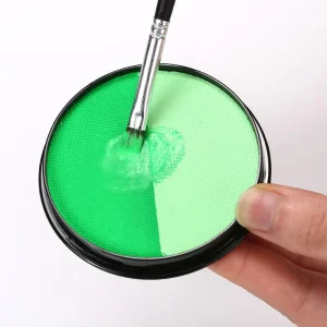 Washable Non-Toxic Children Safe Double Color Water-Based Body Art Face Paint 30g for Cosplay Halloween Party