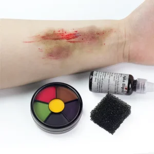 Washable Non Toxic Natural Plant SFX Makeup Bruise Wheels Halloween Cosmetic Face Paint Crayon Professional LKCH for Children’s