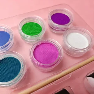Water Activated CE Certified Safe Non-toxic Easy Clean Body Painting Set for Children’s Face Body Painting