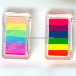 Water Activated Professional Party Face Painting Professional Body Makeup Split Cake Colors Face Body Paint