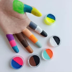 Water Activated UV Neon Face Body Paint Multi Color Mineral Water Based Eyeliner Factory Direct