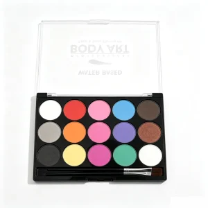 Water Based Face Body Paint Palette Washable Body Art Painting Kit for Kids Halloween Cosplay Party Stage Makeup