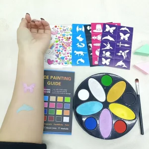 Water-Based Face Paint for Kids Halloween Cosplay Costumes Festivals Makeup