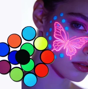 Water-Based Neon UV Face & Body Paint 20g EN71 Certified for Parties and Halloween