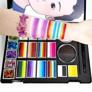 Water Based Professional Face Paint for Kids Adults Split Cake Face Paint Palette