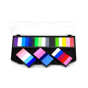 Water Based Professional FacePaint for Kids Adults Split Cake Face Paint Palette Face Paint