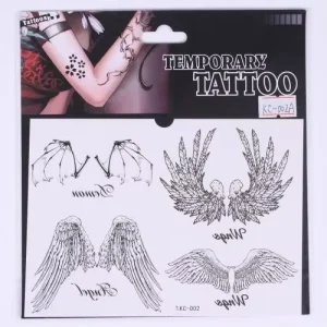 Water Proof Temporary Decorative Tattoo Sticker Elegant Design for Temporary Body Art