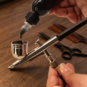 Water Resistant Liquid Salon Barber Product with Refreshing Feature for Hairline Beard Shaping Daily Beauty Styling Airbrush Ink
