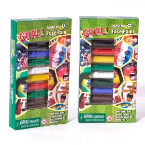 Water Soluble Face Paint Crayons for Sports Fans