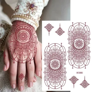 Water Transfer Body Temporary Tattoo Custom Waterproof Printed Tattoo Stickers