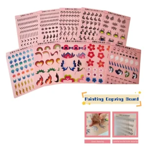 Water Transfer Paper Body Painting Supplies Face Paint Full Body Tattoo Stickers Temporary Tattoo Makeup Sexy Party Supplies