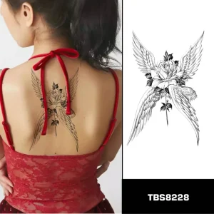 Water Transfer Tattoo Japanese Style Temporary Tattoo Arm Women Design Sticker