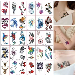 Water Transfer Temporary Personalized Tattoo Sticker