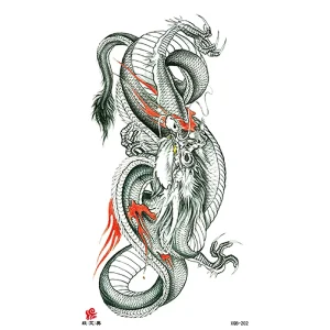 Waterproof Artistic Sleeve Tattoos Featuring Bold Geometric Designs Durable Realistic Details Half Arm Tattoo Stickers