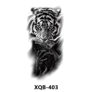 Waterproof Black Ink Half Arm Body Tattoo Printer Sticker 500 Half Sleeve Tattoo Designs Temporary