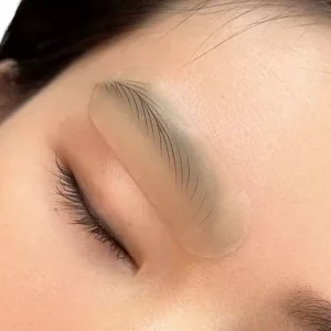 Waterproof Brow Shape Training Sticker Permanent Makeup Accessory for Tattoo Practice