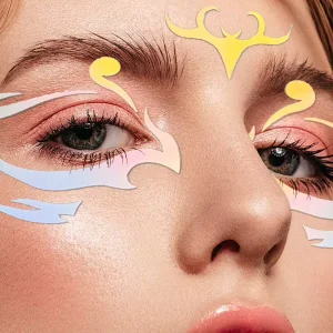 Waterproof Butterfly Face Eye Tattoo Sticker Temporary Party Body Art Decorative Fake Sticker
