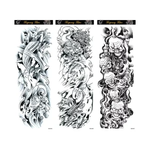 Waterproof Eco Friendly Skin Temporary Tattoo Water Transfer Body Art Stickers