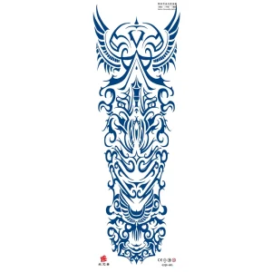 Waterproof Full Arm Tattoos Featuring Realistic Detailed Tattoo Designs Long-Lasting Semi Permanent Tattoo