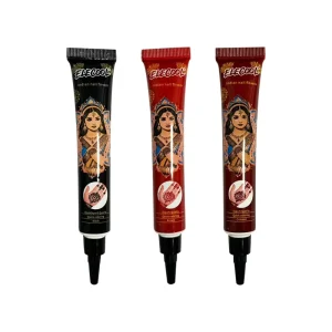 Waterproof Hand-Painted Temporary Tattoo Template Cream Lasting Semi-Concealer Henna for Permanent Makeup Hose Accessory