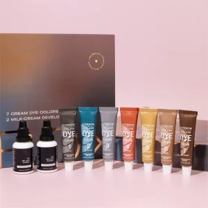 Waterproof Long Lasting Brow Lamination Eyebrow Dye Tint Kit in Tube