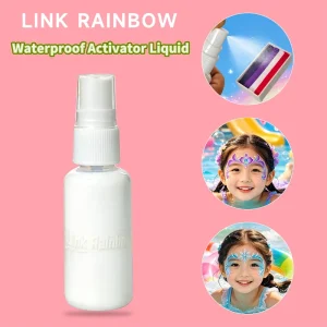 Waterproof Natural Plant Mixing Liquid Thinner for Children’s Face Paint Smudge-proof Skin Harmless Long Lasting 30ml Makeup