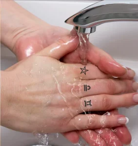 Waterproof Non-toxic Body Art 15 Days Juice Semi Permanent Temporary Tattoo Sticker