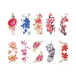 Waterproof Non toxic Temporary Body New Designs Tattoo Sticker