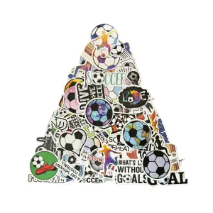 Waterproof Paper Face Tattoos Sticker Cartoon Fan Cheer Flags Sports Events Party Supplies