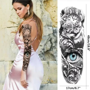 Waterproof Premium Temporary Tattoo Stickers Ready to Ship Easy to Use Makeup Tattoo