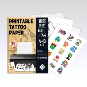 Waterproof Printable Tattoo Paper For Inkjet Printer Temporary Body Art Sheets For Summer Events Parties DIY Creative Design