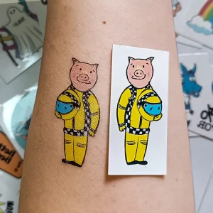 Waterproof Removable Custom Design Temporary Tattoos Kids Stickers Promotion with Custom Logo