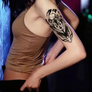 Waterproof Small Tattoo Stickers Long Lasting Body Art for Women Girls Temporary Elegant Design Promotion Gift Custom Logo