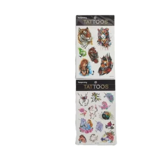Waterproof Sticker Temporary Paper Arm Tattoos Template Stickers