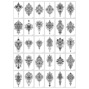 Waterproof Tattoo Sticker Non-toxic Temporary Tattoo Stickers for Kids Girls Boys