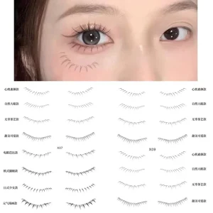 Waterproof Temporary Body Tattoo Stickers for Girls Under Eye Makeup Accentuation