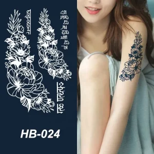 Waterproof Temporary Henna Tattoos Stencils Templates Face Paint Stencils Body Art Henna Stencil Stickers